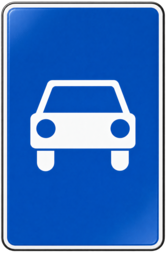 Kelio ženklas 555