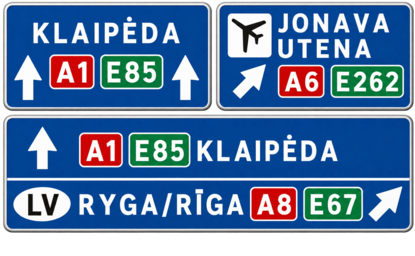 Kelio ženklas 604