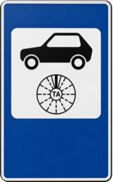 Kelio ženklas 734