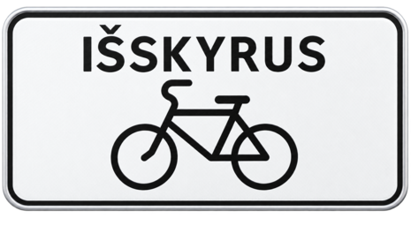 Kelio ženklas 853